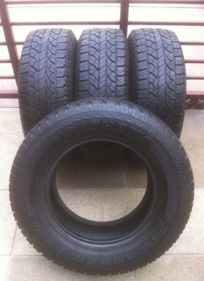 ยาง Yokohama 265 65 17 (ปี12) ดอกเยอะ เนื้อนิ่ม ดอกคมๆ