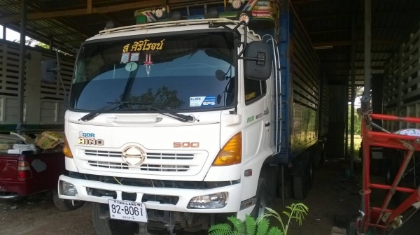 ขายรถพ่วง แม่-ลูกดั้มเกษตร HINO MEGA 320 ปี 48 คัสซีสวยตลอดเส้น เครื่องเดิม เกียร์เดิม ทะเบียนพร้อมโอน ราคาต่อรองได้ครับ