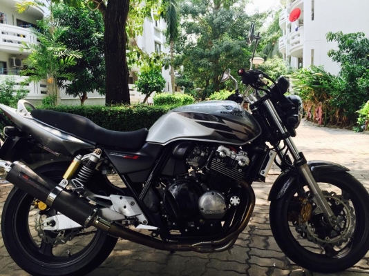 ขายcb400 tec3 ปี2006 ทะเบียนแท้ สมอ โอนได้ทั่วไทย cb400 tec3 สภาพดีมาก เครื่องสด  รับไฟแนนซ์ 178,000 บาท โทร 085-3890548
