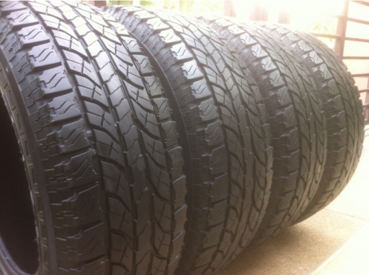 ยาง Yokohama 265 65 17 (ปี12) ดอกเยอะ เนื้อนิ่ม ดอกคมๆ