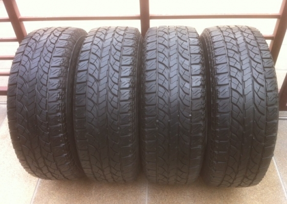 ยาง Yokohama 265 65 17 (ปี12) ดอกเยอะ เนื้อนิ่ม ดอกคมๆ