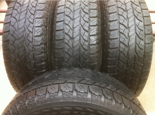 ยาง Yokohama 265 65 17 (ปี12) ดอกเยอะ เนื้อนิ่ม ดอกคมๆ