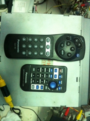 ชุดเครื่องเล่น Panasonic CQ-DMR993/CY-TV7300 24Bit DVD VCD MP3 MD CD กราฟฟิกหน้าจอ จอ7นิ้ว สไลด์ไฟฟ้า ปรีเอ้า 4ชุด AUX1ชุด กล้องถอย1ชุด Vedio in 1ชุด Vedio out 1ชุด พร้อมรีโมทจอและเครื่องเล่น สภาพสวย มือ2 ญี่ปุ่น