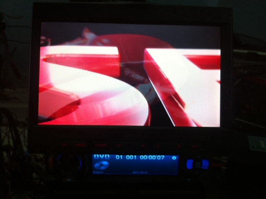 ชุดเครื่องเล่น Panasonic CQ-DMR993/CY-TV7300 24Bit DVD VCD MP3 MD CD กราฟฟิกหน้าจอ จอ7นิ้ว สไลด์ไฟฟ้า ปรีเอ้า 4ชุด AUX1ชุด กล้องถอย1ชุด Vedio in 1ชุด Vedio out 1ชุด พร้อมรีโมทจอและเครื่องเล่น สภาพสวย มือ2 ญี่ปุ่น