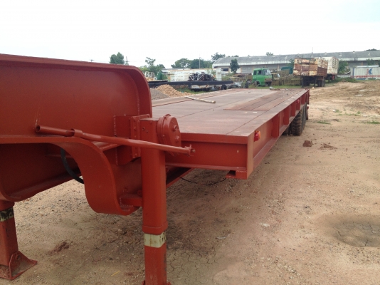 ขายโรเบส 2 เพลา ยาว 15 เมตร พื้นที่ บรรทุก 9.30 เมตร หางพับคู่ สำหรับบรรทุกแมคโค หรือเครื่องจักรอื่นๆสนใจสอบถามได้ค่ะ