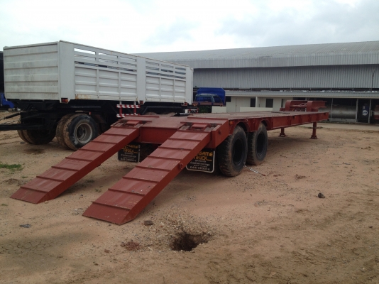 ขายโรเบส 2 เพลา ยาว 15 เมตร พื้นที่ บรรทุก 9.30 เมตร หางพับคู่ สำหรับบรรทุกแมคโค หรือเครื่องจักรอื่นๆสนใจสอบถามได้ค่ะ