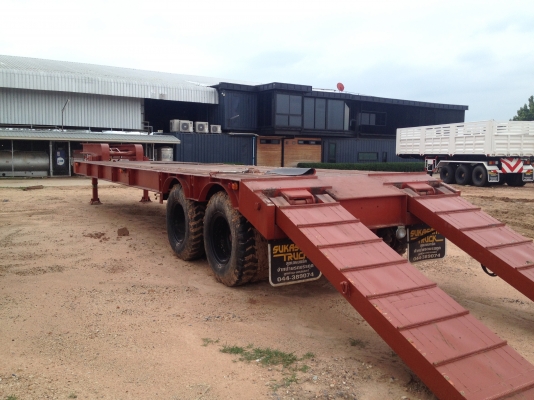 ขายโรเบส 2 เพลา ยาว 15 เมตร พื้นที่ บรรทุก 9.30 เมตร หางพับคู่ สำหรับบรรทุกแมคโค หรือเครื่องจักรอื่นๆสนใจสอบถามได้ค่ะ