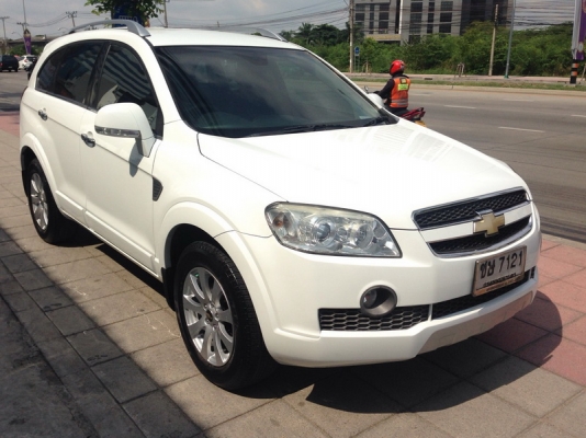 CHEVROLET CAPTIVA ปี 2008 ดีเซล ขายรถสวย กระจกไฟฟ้า ล้อ MAX แอร์เย็นๆ เบาะหนังสภาพดี พวงมาลัยพาวเวอร์ เครื่องเดิม ช่วงล่างแน่น