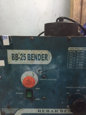 ขายเครื่องดัดเหล็ก ดัดได้ 12-20 มิล มือสองสภาพ70\% เครื่องพร้อมใช้งาน ราคา 49000 บาท