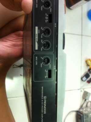 Power AMP Pioneer GM-X404 4CH 70W Made in usa สภาพสวย มือ2 ญี่ปุ่น Power AMP Pioneer GM-X404 4CH 70W Made in usa สภาพสวย มือ2 ญี่ปุ่น