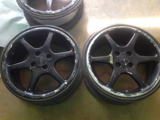 ล้อ SMS เยอรมันเเท้16กว้าง7อ๊อฟ35 4รู100ไม่คดไม่ดุ้งเอาไปเก็บสีเองตามสภาพ