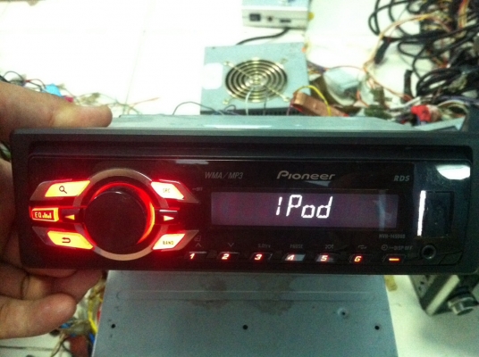 Pioneer MVH-1450UB usb Ipod FMคลื่นไทย ปรีเอ้า2ชุด AUX  มือ2