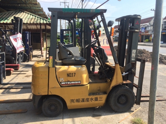 ขายรถยกเก่าญี่ปุ่น 1.5ตัน เครื่องยนต์ดีเซล สภาพดีพร้อมใช้งาน 165,000 บาท 094-4267888 จะเด็ด