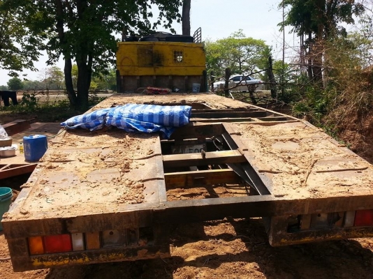 ขายเทรลเลอร์หัวยาว เครื่อง6BD ฝาส้ม165แรง พ.เพาเวอร์ เบรกทิฟฟี่ เครื่องดี ช่วงล่างใหญ่FUSO สภาพพร้อมใช้งาน เอกสารพร้อมโอน สนใจโทร 090-8588220คุณนะ 093-3258446คุณบิว ID:narong498 หรือเข้าดูสินค้าได้ที่ www.truck.in.th/498 หรือเพจFacebook ณรงค์ ซื้อขายรถมือ