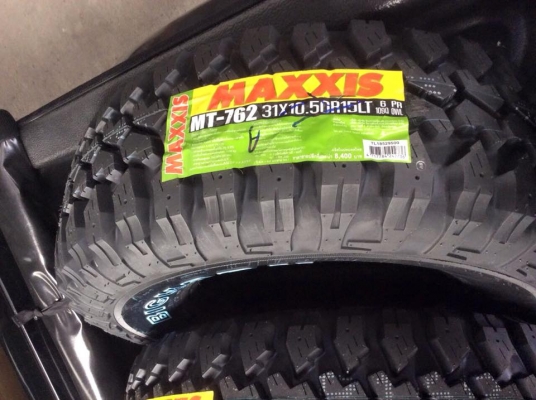 ยางMud-terrain Maxxis Bighorn MT-762 ราคายางใหม่ปี15