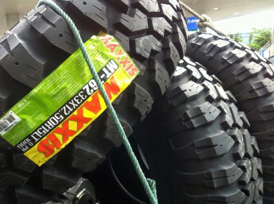 ยางMud-terrain Maxxis Bighorn MT-762 ราคายางใหม่ปี15