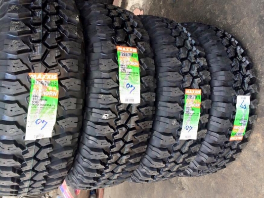ยางMud-terrain Maxxis Bighorn MT-762 ราคายางใหม่ปี15