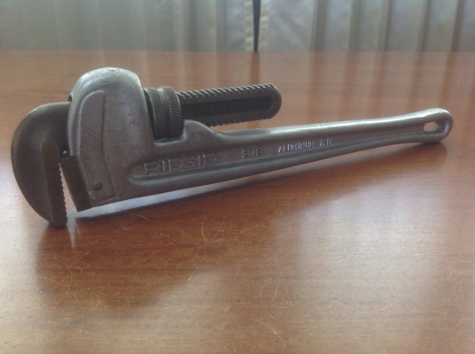 ขายประแจขันท่อ Ridgid อลูมิเนียม 18" ขายประแจขันท่อ Ridgid อลูมิเนียม 18"