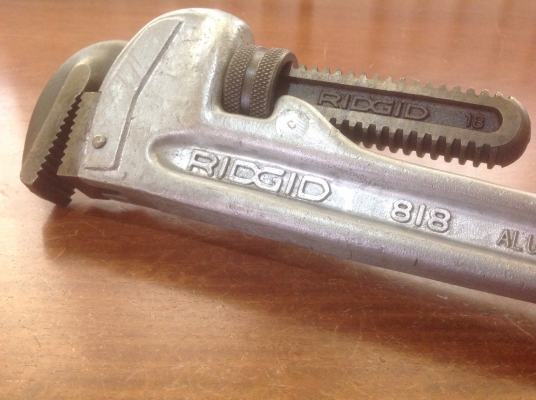 ขายประแจขันท่อ Ridgid อลูมิเนียม 18" ขายประแจขันท่อ Ridgid อลูมิเนียม 18"