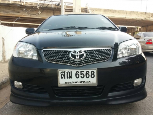 โตโยต้า วีออส ปี2005 ไมเนอเชน 1.5E เกียร์ออโต้ สีดำ สภาพสวยสุดๆ รถบ้านแท้ๆ