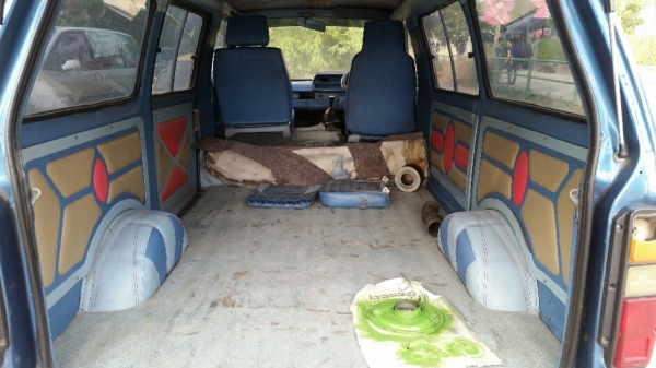 รถตู้เล็ก KM20 เครื่อง 7K คาร์บู เกียร์ธรรมดา ภายในสวย พร้อมโอน ขาย 29,000 บาท รถตู้เล็ก KM20 เครื่อง 7K คาร์บู เกียร์ธรรมดา ภายในสวย พร้อมโอน ขาย 29,000 บาท