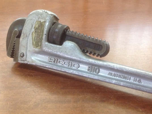 ขายประแจขันท่อ Ridgid อลูมิเนียม 10"