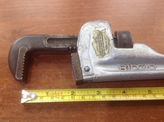 ขายประแจขันท่อ Ridgid อลูมิเนียม 10"