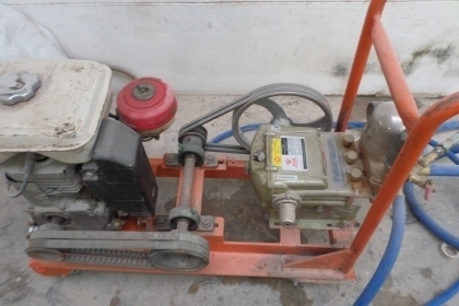 ขายปั๊มน้ำแรงสูง ตราเพชรแท้ เครื่องยนต์ ฮอนด้า 5.2 แรงม้า 150 บาร์ สภาพใหม่