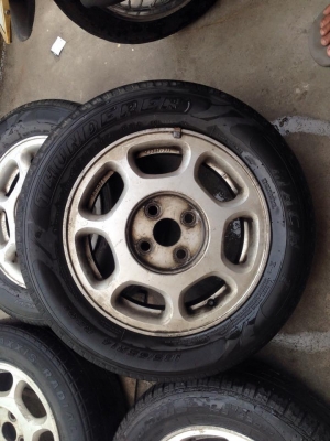 ขายล้อรถเก๋ง โตโยต้า ไฮทอร์ค ขอบ 14 ขายล้อรถเก๋ง โตโยต้า ไฮทอร์ค ขอบ 14