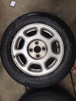 ขายล้อรถเก๋ง โตโยต้า ไฮทอร์ค ขอบ 14 ขายล้อรถเก๋ง โตโยต้า ไฮทอร์ค ขอบ 14