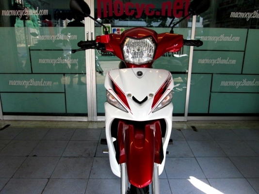 spark 115 i สีขาวแดง รถเดือน พฤศจิกายน ปี 56 ไมล์ 6 พันโล แถม 4 รายการ 23900