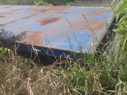 ขายด่วนแพพื้นเรียบกว้าง2.43ม.ยาว 6.04 ม.ขอบข้างใช้เหล็กรางหน้า4 ขายด่วนแพพื้นเรียบกว้าง2.43ม.ยาว 6.04 ม.ขอบข้างใช้เหล็กรางหน้า4