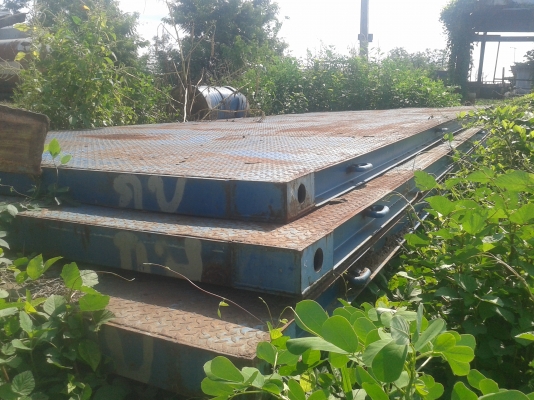 ขายด่วนแพพื้นเรียบกว้าง2.43ม.ยาว 6.04 ม.ขอบข้างใช้เหล็กรางหน้า4 ขายด่วนแพพื้นเรียบกว้าง2.43ม.ยาว 6.04 ม.ขอบข้างใช้เหล็กรางหน้า4