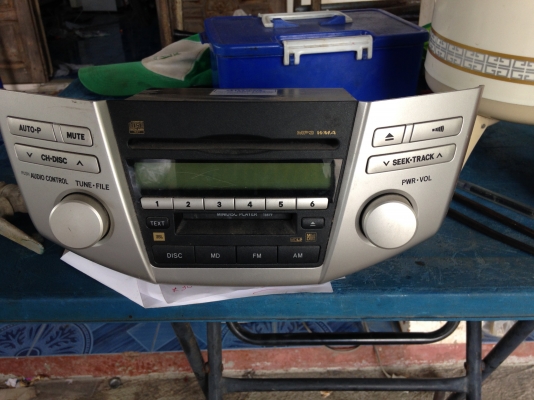 ขายวิทยุติดรถ โตโยต้า 2DIN เล่น MINIDISC ได้ CD MP3 WMA ได้