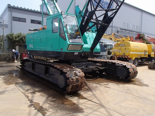 Kobelco Crawler Crane (55ตัน) บูมยาว 33.5 เมตร หากรอของได้ 30-45 วัน ใครหาอยู่โทรมาคุยกันครับ