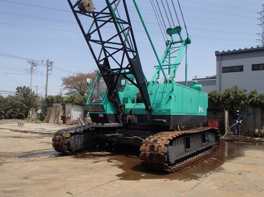 Kobelco Crawler Crane (55ตัน) บูมยาว 33.5 เมตร หากรอของได้ 30-45 วัน ใครหาอยู่โทรมาคุยกันครับ