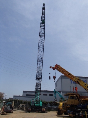 Kobelco Crawler Crane (55ตัน) บูมยาว 33.5 เมตร หากรอของได้ 30-45 วัน ใครหาอยู่โทรมาคุยกันครับ