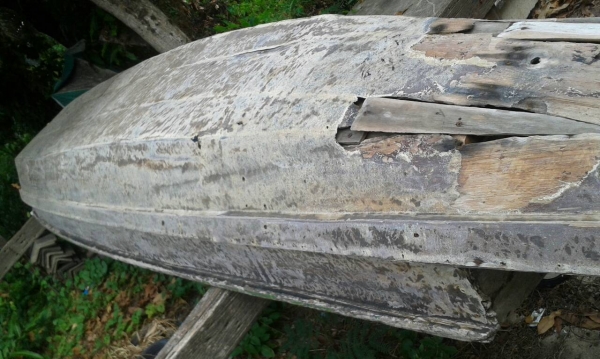 ขายเรือไม้สัก ขนาด 6 เมตร ตามสภาพ