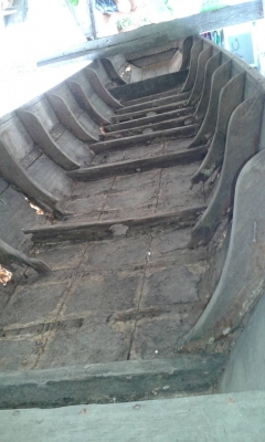 ขายเรือไม้สัก ขนาด 6 เมตร ตามสภาพ