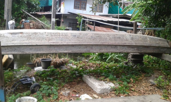 ขายเรือไม้สัก ขนาด 6 เมตร ตามสภาพ