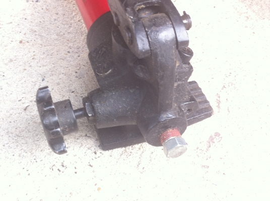 กระบอกโยกสำหรับอัดไฮดรอก YAMACO  ขนาด 20 ต้น ของญี่ปุ่นแบบทำงานนอกสภาพที่