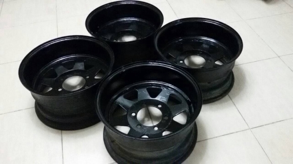 ขายล้อกะทะ 15x8 ลึกๆ