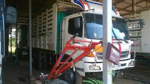 ขายรถพ่วง แม่-ลูกดั้มเกษตร HINO MEGA 320 ปี 48 คัสซีสวยตลอดเส้น เครื่องเดิม เกียร์เดิม ทะเบียนพร้อมโอน ราคาต่อรองได้ครับ