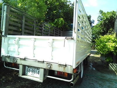 ขาย 6 ล้อ ปี 52 NMR 130 แรง กะบะสแตนเลส 4.40 ยาวเรเดียว 9.5 ขอบ 17 สวยๆ