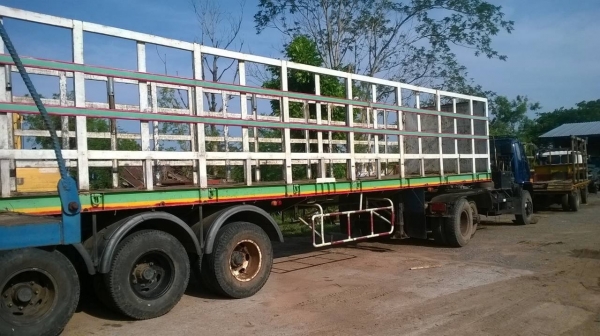 ขายหัวลาก ISUZU เครื่อง NISSAN 260 แรงม้า พร้อมหาง 3 คาน ยาว 12 เมตร ทะเบียนพร้อม ราคาต่อรองได้