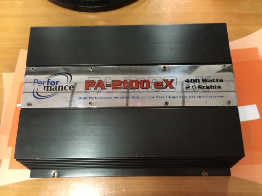 ขายAmp Performance PA-2100 EX ไม่เคยซ่อมมือเดียว ประกันยังเหลือ