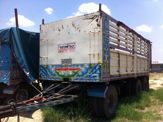 ขาย ลูกพ่วง 3 เพลายัด กระบะเหล็ก ไม่ดั๊ม