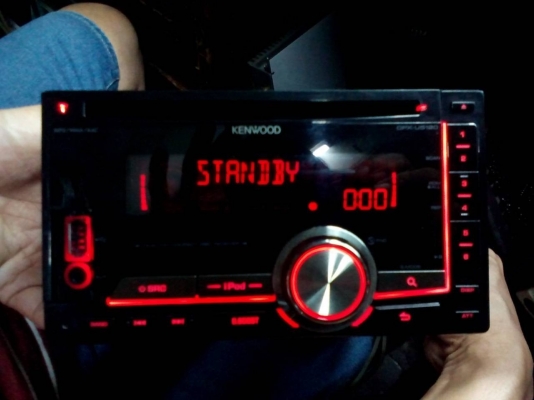 ขายวิทยุ 2din KENWOOD รุ่น DPX-U5120 เล่น CD,MP3,USB สภาพสวยๆสติ๊กเกอร์ไม่มีแกะ ขายถูกๆ 2200.-