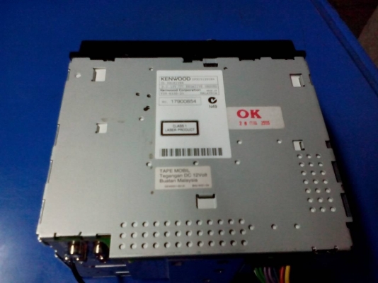 ขายวิทยุ 2din KENWOOD รุ่น DPX-U5120 เล่น CD,MP3,USB สภาพสวยๆสติ๊กเกอร์ไม่มีแกะ ขายถูกๆ 2200.-