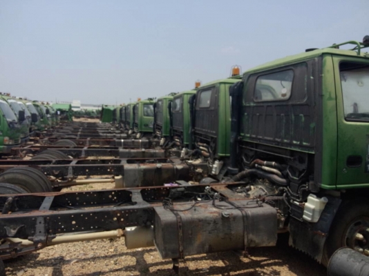 รถอีซูซุ 6 ล้อดั้ม NKR 130 แรงม้า. ปี 48  ( ขาย หัว , คัชซี. )  / มีขาย 50 คัน.      สนใจติดต่อ  081 - 6079515